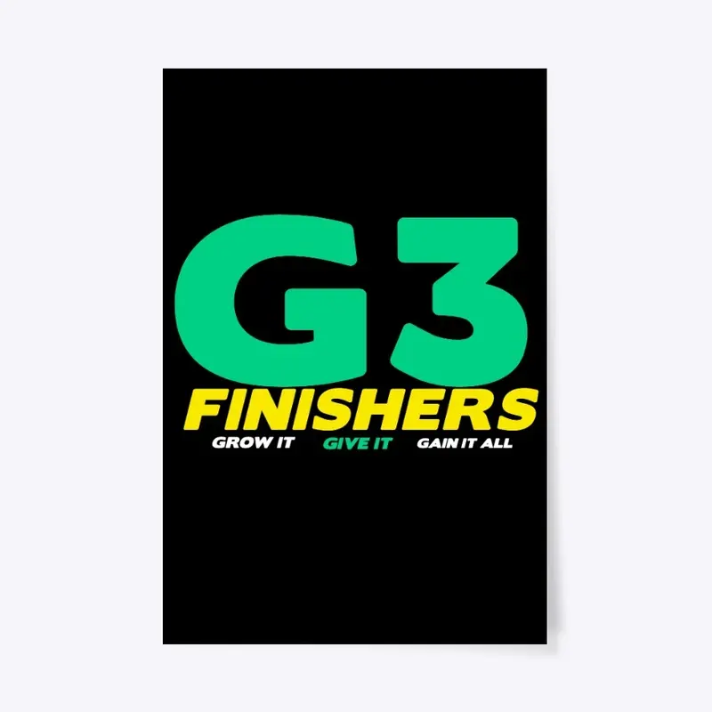 JAMMIN G3FINISHERS 